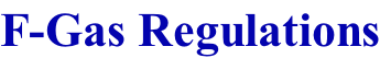 F-Gas Regulations